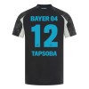 Virallinen Fanipaita Bayer 04 Leverkusen Edmond Tapsoba 12 Kolmas Pelipaita 2024-25 - Miesten